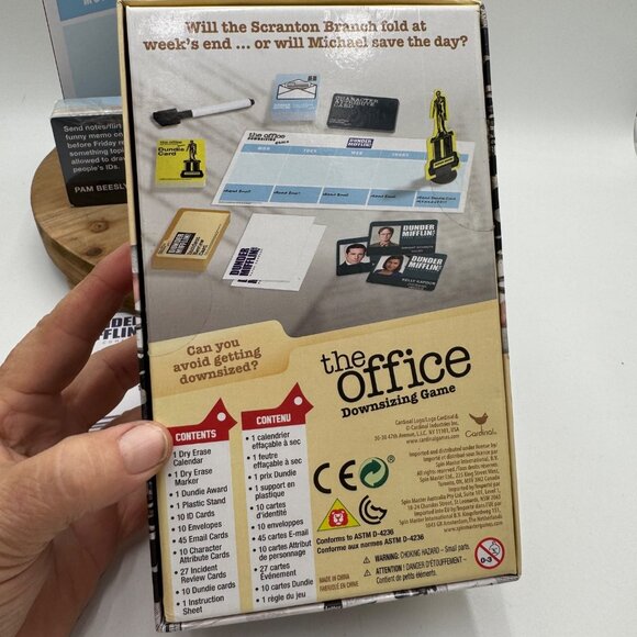The Office Downsizing Board Game (2019) Dunder Mifflin Fun Family Card Game - Picture 9 of 14